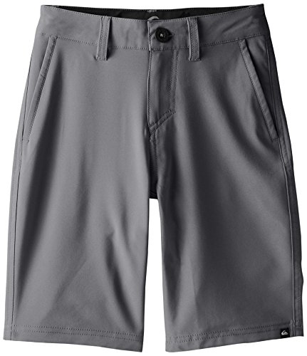 Quiksilver Big Boys' Everyday Solid Amphibian Grey Short