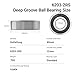 2 Pack 6203-2RS Sealed Deep Groove Ball Bearings – 17mm x 40mm x 12mm, Double Rubber Sealed, Pre-Lubricated, High RPM Support for Electric Motors, Garden Machinery, Automotive, Industrial Application