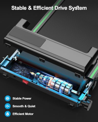 Treadmills for Home Walking Pad with Incline Caminadoras para Hacer Ejercicio 0 6 6 2 MPH - image 6