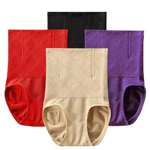 Catálogo de Braguitas y culottes para Mujer disponible en línea para comprar. 48 Paquete De 4 Bragas Moldeadoras De Abdomen De Talla Grande For Mujer Ropa Interior De Algodón Con Cintura Alta Y Realce De Glúteos(5X-Large)