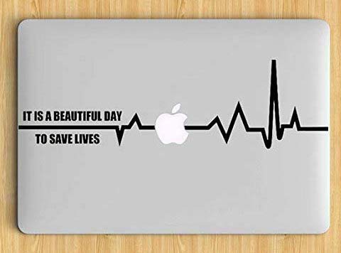 stickerbuy™ Apple MacBook 11" 13" 15" Non Retina Touch bar Decal Skin-Greys Anatomy (B07DLYJDQZ) Amazon Price History, Amazon Price Tracker