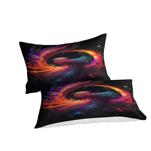 Parure de lit microfibre oiseaux 3D King de qualité supérieure - 5