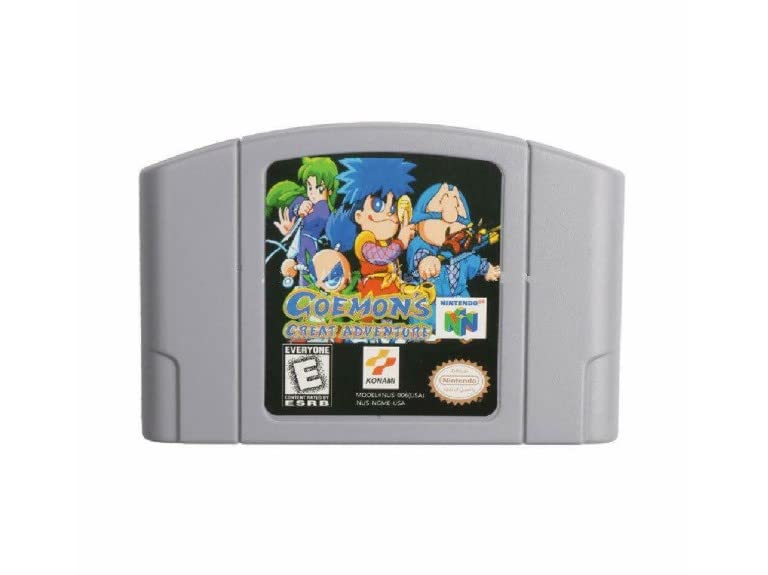 Goemon's Great Adventure- Nintendo 64 (Renewed)