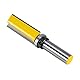 Top Bearing Flush Trim Bit Router Musterfräser Schlitzschneider Holzbearbeitungswerkzeug Flush Trim Router Bit, Flush Trim Router Bit 1/4 Shank, Top Bearing Fräser 2, 2 Länge