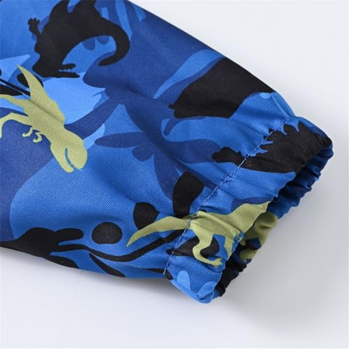 Kids Girls Waterproof Windproof Jacket Long Sleeve Full Zip Up Hoodie Boys Cool Print Lightweight Coat Jackets Clothes4