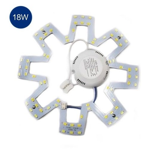 Corona led da 18w per sostituzione e conversione