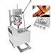 CGOLDENWALL Churros Maker Spagnolo che fa macchina con acciaio inox Churros Friggitrice e 3L Materiale Hopper & 6L Gas Friggitrice & 5 Churros Molds