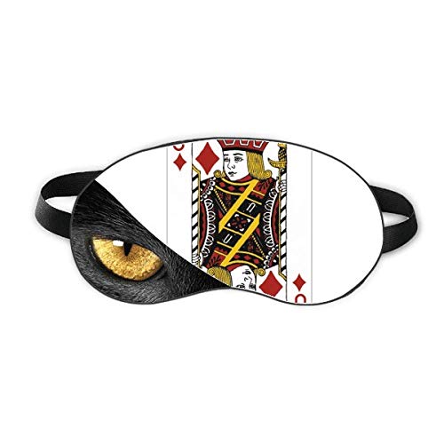 ダイヤモンドのトランプ柄 休み目の遮光美容眼帯