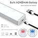Lightbiz 78 LED Closet Light, Rechargeable Motion Sensor Closet Light Wireless Under Cabinet Light with 2400mAh Battery for Wardrobe,Kitchen
