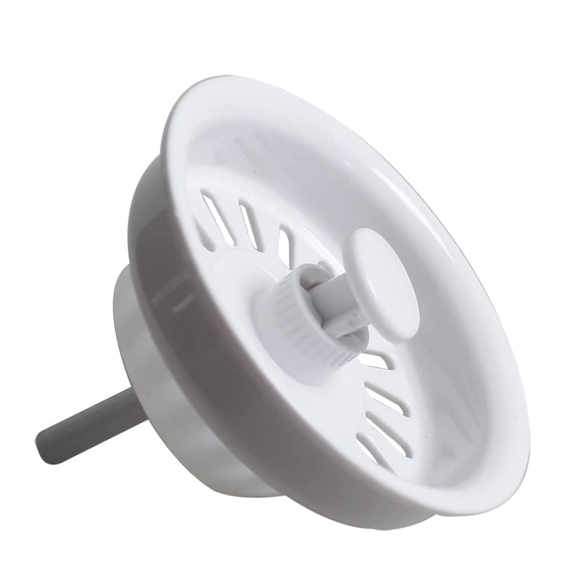 Colador de silicona blanco para fregadero de cocina miniatura 2