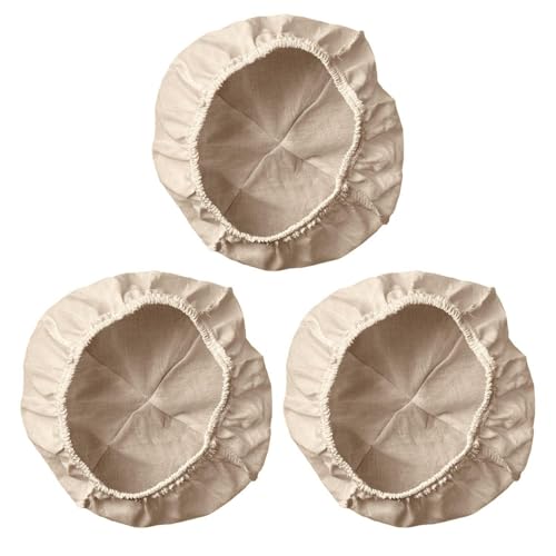 UOPJDD Cubierta De Tela De Fermentación De Masa De 3 Piezas, Herramientas para Hornear, Accesorios para Hacer Pan, Suministros De Cocina.