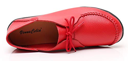 Image of VenusCelia Women's Breathable Comfort Walking Office Flat Loafer