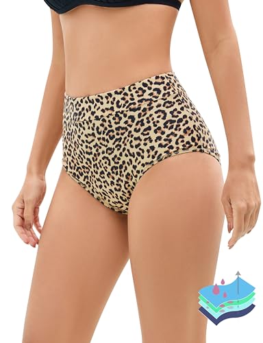 Image of OVRUNS Period Swimwear Leakproof Swim Bikini Bottoms for Teens,Girls,Women