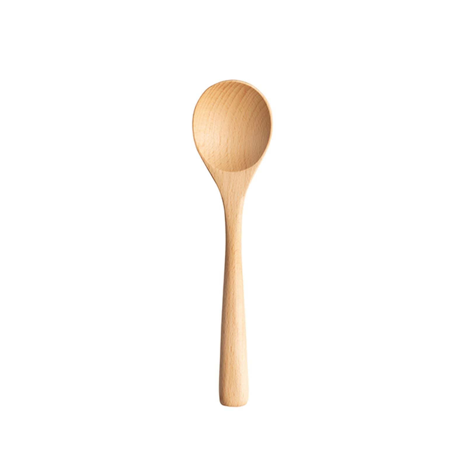 Cuillères Cuillère en bois Soupe à longue manche à couper la cuillère à couper la cuillère Grande soupe soupe cuillère cuillère Cuillère de miel de la cuillère de riz Porridge cuillère 6 pièces pour C