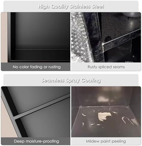 Faretti LED da incasso in acciaio inox for doccia - Contenitore impermeabile for bagno
