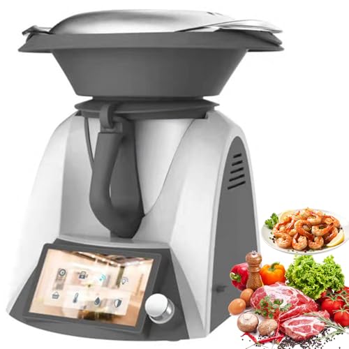 Robot de cocina eléctrico inteligente con control de aplicación, 17 funciones y ajuste de temperatura para cocinar automáticamente sin humo