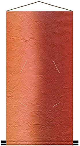 谷口松雄堂 掛け軸 色紙掛 寸松庵用 ミニ軸 自然のささやき 黄葉 JA603-1