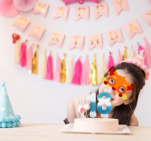 Glitter Blue Number 1 Candle,Birthday Cake Candle Sparkly For Kids,Adults,Birthday Party Anniversary Milestone #TOP4