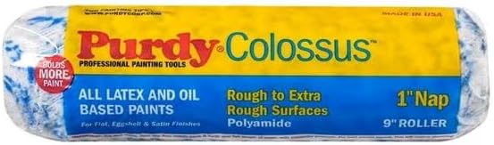 15-Pack of 9" x 3/4" Nap Purdy 140630094 Colossus Roller Cover, Polyamide
