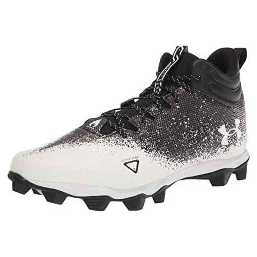 Under Armour Men's Fran 2.0 Football Shoe, Black (001)/Black Spotlight, 10.5