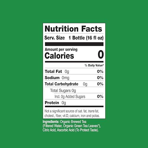 Just Ice Tea Organic Iced Tea, 16 Fl Oz Glass Bottles thumb #1