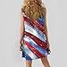 July 4th Dresses Women Dressy Festival Sleeveless Graphic Fashion Maternity Lounge Sleeveless 4th of July Outfit Vestidos De Verano para Mujer 2025 Sky Blue