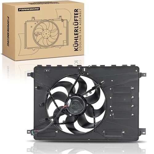 Frankberg Ventilador de refrigeración del motor compatible con Galaxy WA6 2.0L-2.3L 2006-2015 Mondeo IV BA7 2.0L-2.5L 2007-2015 S-Max WA6 2.0L-2.5L 2006-2014 Replace# 810-0044