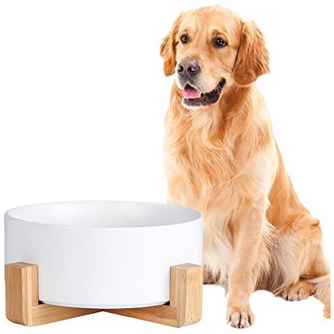 Futternapf Hund - Hundenapf Grosse Hunde mit Holz Ständer Cover