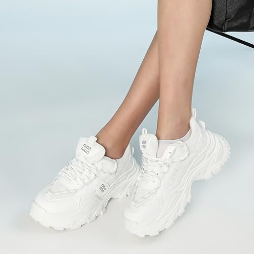 Image of CASSIEY Chunky Sneakers for Women | Lightweight & Comfortable | Gymwear & Casual Outfits