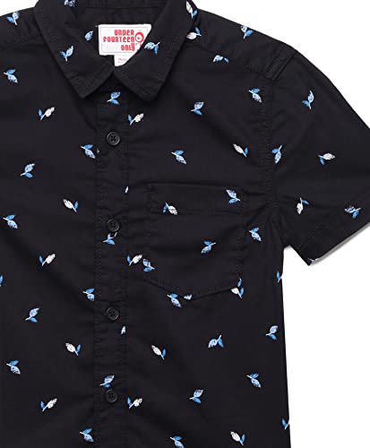 Image of Under Fourteen Only Solid Regular Fit Shirts for Boys