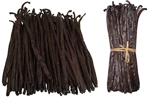 Madagascar Bourbon Vanilla Beans 12 Prime Grade A Gourmet (6"-7") & 10 Grade A/B (5"-7") For Cooking, Extract, Baking, Brewing And Everything Vanilla By Fitnclean Vanilla #TOP14
