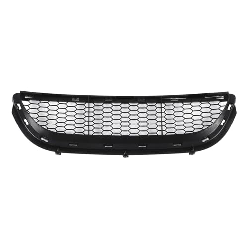 Car Bumper Face Bar Grilles, Bumper Lower Center Grille 51118047365 Front Lower Mesh Ventilation Grill for 3 Series E90 E91 2009 to 2012