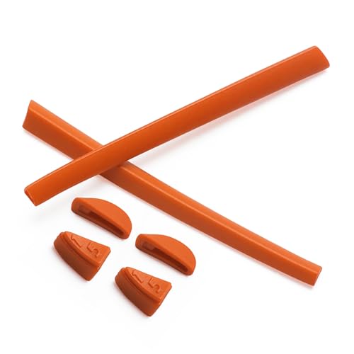 Image of Replacement Rubber Kits Nose Pieces & Earsocks for Oakley Romeo 2 - Orange