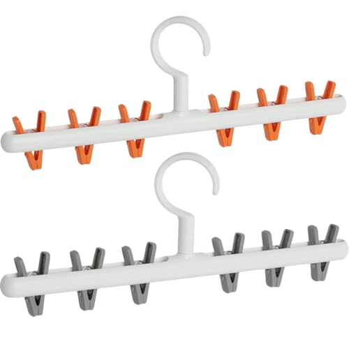 Clothes Hanger 2 Pack Clothes Drying Racks Windproof for Drying S...