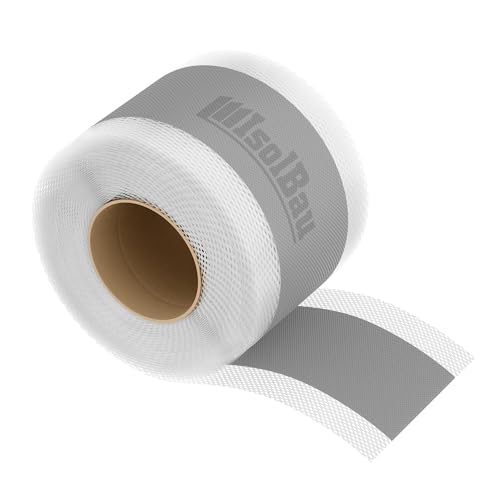 Isolbau Dichtband P2 Grau - 20 m Abdichtband Wasserdichtes Dichtungsband für Sanitär, Dusche, Bad, Fliesen, Balkon und Terrasse, Abdichtung für Innen- & Außenbereich Isolierung - 120 mm