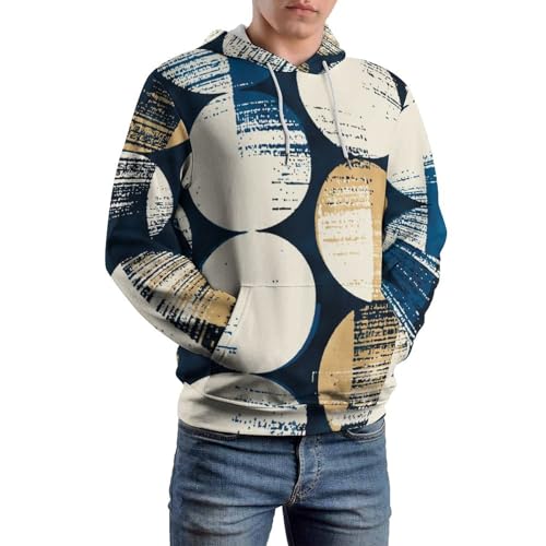 Sweats à capuche UMENG pull confortable style rétro décontracté pour adulte - 6