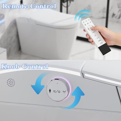 Image of TOTTE One-Piece Smart Toilet, Premium Care with Women's Front Wash, Auto Open Lid, Instant Warm Water & Warm Air Dryer, Self-Cleaning Technology, Built-in Aroma System, Japanese Toilets