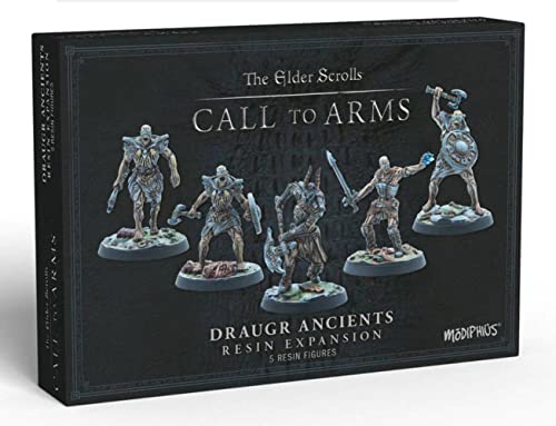 The Elder Scrolls Call to Arms Draugr Ancients figurines en résine haute définition