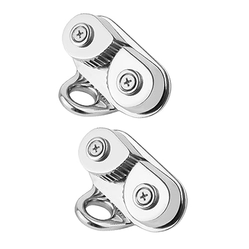 Accesorios, Pet Products BESPORTBLE Portapapeles 2 Piezas 316 Cornamusa para Kayak Listón Titular De Sebo Tablero De Clip Leva Kayaks Kayac Velero Cornamusa para Tacos Acero Inoxidable...