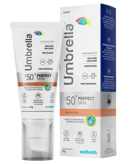 Umbrella Sunscreen 50+ Perfect Skin Dark Shade 50 G Medihealth