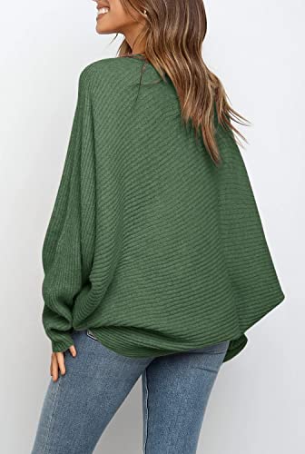Image of Mafulus Womens Oversized Sweater Fall Winter Slouchy Pullover Jumper Tops