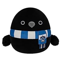Squishmallows Original Harry Potter 10-Inch Ravenclaw Raven Plush - Medium-Sized Ultrasoft Official Jazwares Plush