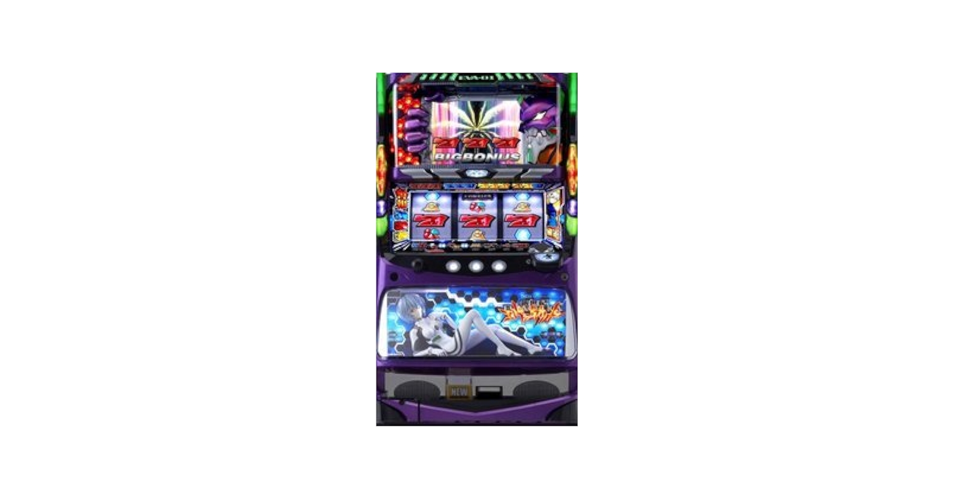 パチスロ　実機　エヴァンゲリオン　〜魂の軌跡〜 新世紀エヴァンゲリオン～魂の軌跡～ パチスロ スロット 機械割