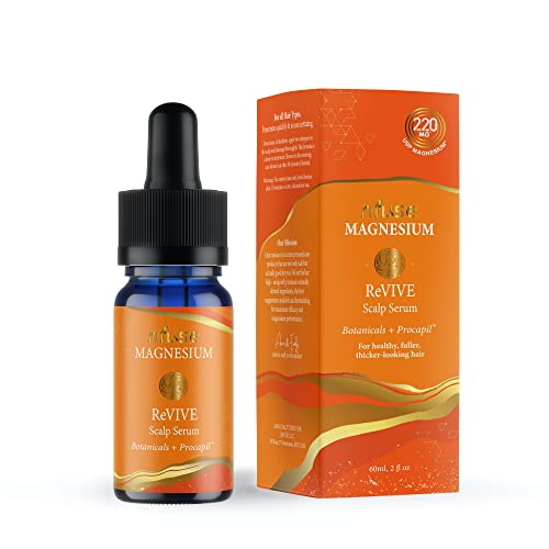 nfuse REVIVE Hair Growth Serum with Magnesium, Peptides and Botancials,