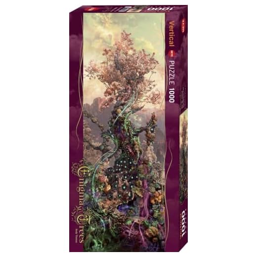 Heye 29828 Rompecabezas Verticales de árbol de fósforo con Otras licencias