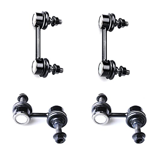 HHCM 4pc Front Rear Sway Bar Link Kit K750023 K750049 for Subaru Legacy 2005-2009, Front Rear Stabilizer Bar End Links for Subaru Outback 2005 2006 2007 2008 2009