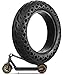 GLDYTIMES 10 Inch Tire 10x2.5 Plosion-Proof Honeycomb Solid Tire Anti-Skid Tire Compatible for Segway Ninebot Max G30P G30LP Electric Scooter and other