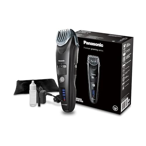 Panasonic ER-SB40 Tondeuse Barbe Premium pour homme, Moteur linéaire, Molette de réglage précise...
