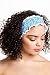 Seersucker Spa Headband - Turquoise
