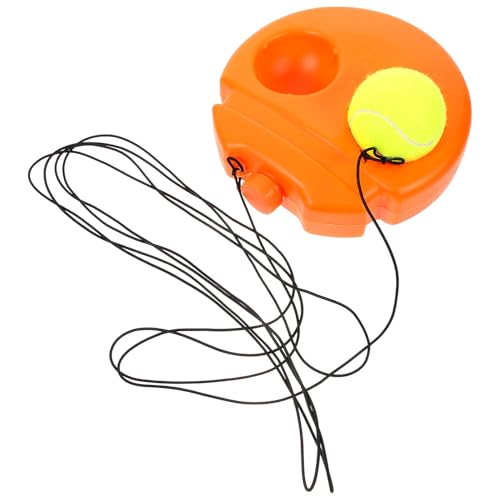 Abaodam テニス練習器具 セルフトレーニングツール 耐久性プラスチック製 リバウンドボール付属 男女兼用 屋内外対応 初心者向け自由練習用